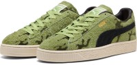 Ghete pentru bărbați Puma Suede Flock Wild Fern/Calming Green, s.42 imaginea #1 — magazin online Desire.md