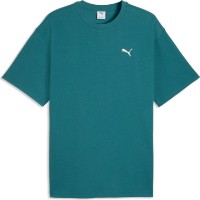 Tricou bărbătesc Puma Ess Elevated Relaxed Emerald Ice, s.XL imaginea #1 — magazin online Desire.md