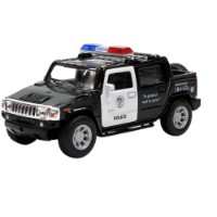 Vehicul de urgență Kinsmart Hummer H2 Police (KT5097WP)