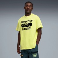 Tricou bărbătesc Puma Lafrance Supply Fresh Yellow, s.S imaginea #2 — magazin online Desire.md