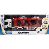 Set de mașini TechnoDrive Large Truck Autotransportor Scania (6414KS) imaginea #2 — magazin online Desire.md
