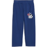 Pantaloni spotivi pentru copii Puma Sporty Cats Relaxed Blue Jewel, s.104 (63455249)