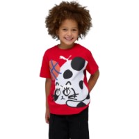 Tricou pentru copii Puma Sporty Cats Relaxed Graphic Tee for All Time Red, s.104 imaginea #3 — magazin online Desire.md