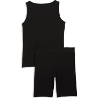 Детский спортивный костюм Puma Ess Elevated Rib Tan Puma Black, s.128 фото №2 — интернет-магазин Desire.md