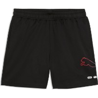 Pantaloni scurți pentru copii Puma Ess Logo Lab Woven S Puma Black, s.164