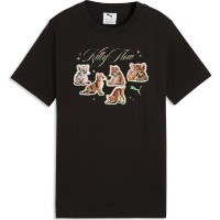 Tricou pentru copii Puma Graphic Kitty Sticke Puma Black, s.176 imaginea #1 — magazin online Desire.md