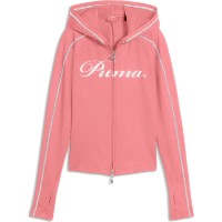 Hanorac damă Puma T7 Street Glam Slim Wild Pink, s.XS imaginea #1 — magazin online Desire.md