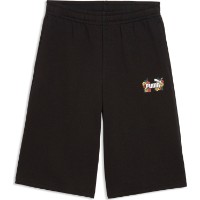 Pantaloni scurți pentru copii Puma Mid90s Relaxed Long Puma Black, s.176 (69173201)