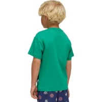 Tricou pentru copii Puma Sporty Cats Relaxed Graphic Tee Vibrant Green, s.104 imaginea #4 — magazin online Desire.md