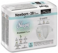 Scutece Sleepy Bio Natural Premium Plus + Newborn 1/28pcs imaginea #1 — magazin online Desire.md