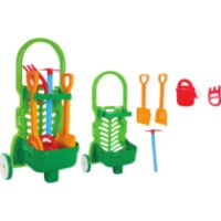 Набор игрушек для песочницы Pilsan Garden Trolley Set (07619)
