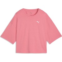 Tricou de dame Puma Wardrobe Essential Oversized Short Tee Wild Pink, s.XL imaginea #1 — magazin online Desire.md