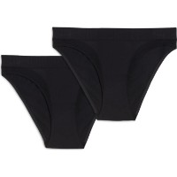 Сhiloţi dame Puma Women 3D Knit Sport Briefs 2P Black, s.XS imaginea #1 — magazin online Desire.md