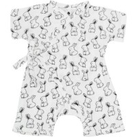 Body pentru copii Minikin Bon Voyage Kimono Bunny White 68cm (22301468)