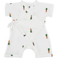 Body pentru copii Minikin Bon Voyage Kimono Carrot Milky 62cm (22301462)