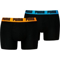Сhiloţi pentru bărbați Puma Everyday Basic Boxers 2P Black Pop, s.XL