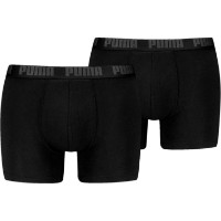 Мужские трусы Puma Everyday Basic Boxers 2P Black/Phantom, s.XXL