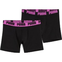 Сhiloţi pentru bărbați Puma Everyday Basic Boxers 2P Electric Orchid/Black, s.XXL imaginea #1 — magazin online Desire.md