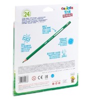 Creioane colorate Carioca Tita Erasable 24pcs (42938) imaginea #2 — magazin online Desire.md