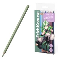 Creioane colorate Erich Krause Manga 12pcs (61807)