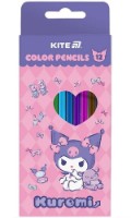 Creioane colorate Kite Kuromi 12pcs (HK25-053)