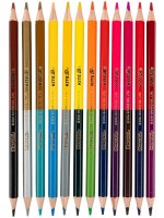 Creioane colorate Kite Kuromi 12pcs (HK25-054-2)