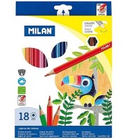 Набор цветных карандашей Milan Smooth Stroke 18pcs (7221118) фото №2 — интернет-магазин Desire.md