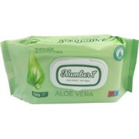 Șervețele umede Number 1 Aloe Vera 120pcs
