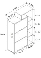 Rafturi pentru pantofi Bofigo 18-04-81 Anthracite/White imaginea #5 — magazin online Desire.md