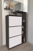Rafturi pentru pantofi Bofigo 18-04-81 Anthracite/White