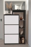 Rafturi pentru pantofi Bofigo 18-04-81 Anthracite/White imaginea #2 — magazin online Desire.md