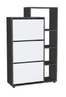 Rafturi pentru pantofi Bofigo 18-04-81 Anthracite/White imaginea #4 — magazin online Desire.md