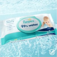 Детские салфетки Pampers 99% Water 4x60pcs фото №2 — интернет-магазин Desire.md