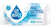 Влажные салфетки Go Wipes D-Panthenol Anti-Bacterial 60pcs