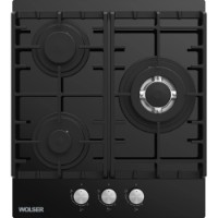 Plită incorporabilă cu gaz Wolser WL-BRD 6300 GBN Black FFD