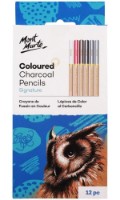 Creioane colorate Mont Marte Charcoal 12pcs (MPN0042)
