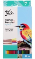 Creioane colorate Mont Marte Pastel 12pcs (MPN0098)