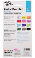 Creioane colorate Mont Marte Pastel 12pcs (MPN0098) imaginea #2 — magazin online Desire.md