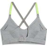 Sutien Puma Women 3D Knit Sport Triangle Top Grey Melange, s.L imaginea #2 — magazin online Desire.md