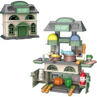 Домик для кукол Junfa Toys Дом с посудой (00956) фото №2 — интернет-магазин Desire.md