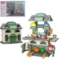 Домик для кукол Junfa Toys Дом с посудой (00956) фото №3 — интернет-магазин Desire.md