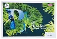 Album pentru desen New World Peacock 24p 100g/m (XQ-24-100AT)