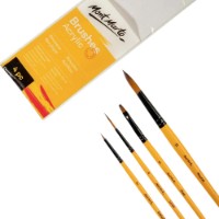 Set de periuțe Mont Marte Gallery Series Acrylic 4pcs (BMHS0009)