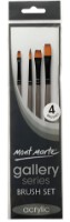 Set de periuțe Mont Marte Gallery Series Acrylic 4pcs (BMHS0011)