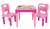Детский столик со стульями Pilsan Pink (03414)