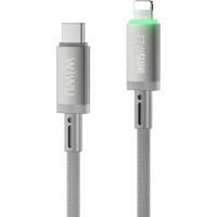 Cablu USB WiWU Wi-C083 TypeC to Lightning Grey