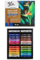 Cretă pentru desen Mont Marte Extra Soft Oil Pastels 26pcs (MMPT0042)