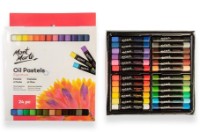 Cretă pentru desen Mont Marte Oil Pastels 24pcs (MMPT0014)