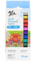 Cretă pentru desen Mont Marte Soft Pastels 12pcs (MMPT0004)