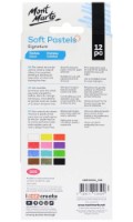 Cretă pentru desen Mont Marte Soft Pastels 12pcs (MMPT0004) imaginea #2 — magazin online Desire.md